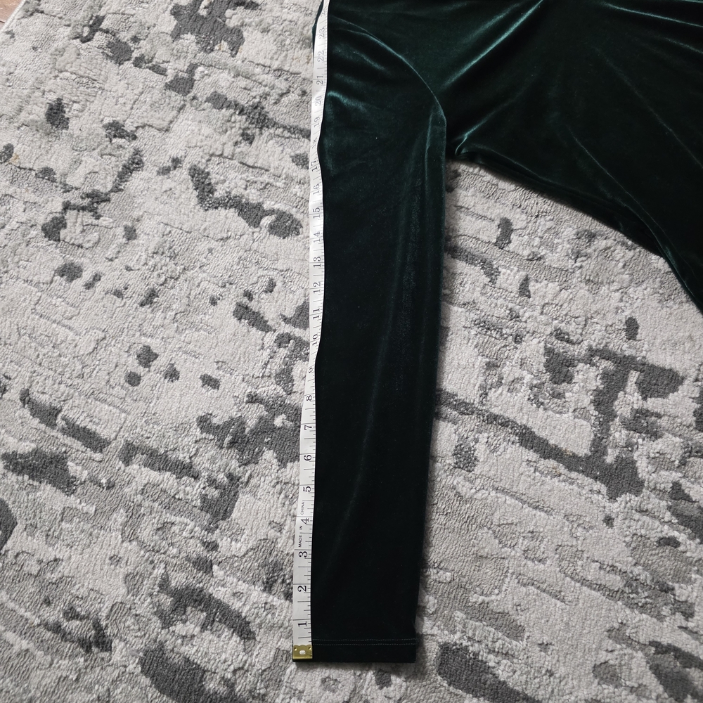Lola Grace Velvet Bodysuit - Deep Green - Picture 6 of 9